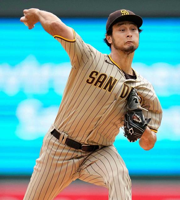 ダルビッシュ　６回２失点好投も３勝目逃す