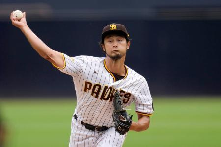 ダルは５回１／３を４失点　ロイヤルズ戦、試合は３-４