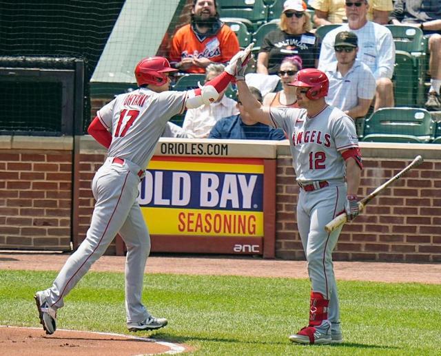 トラウト、大谷と１０号アベック弾　“トラウタニ”の言葉にニヤリ「すごくいいよね」　大谷の決勝打「よく打った」