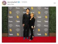 　ダルビッシュのインスタグラム（ｄａｒｖｉｓｈｓｅｆａｔ１１）より