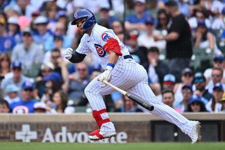 カブス鈴木は３打数１安打　レイズ戦