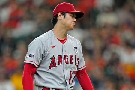 大谷は６回５失点で２敗目　打者では４打数無安打