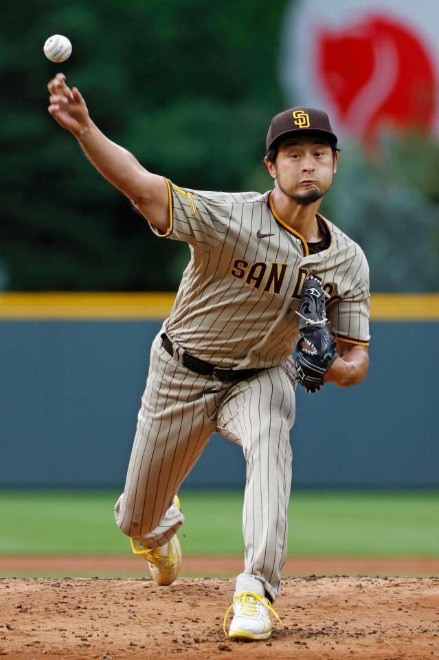 　ロッキーズ戦に先発したダルビッシュ