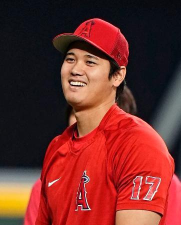 指名打者・大谷がリーグトップ　オールスター戦ファン投票