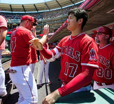 大谷、球宴前のＨＲ競争不参加か　エンゼルス・ネビン監督が見方