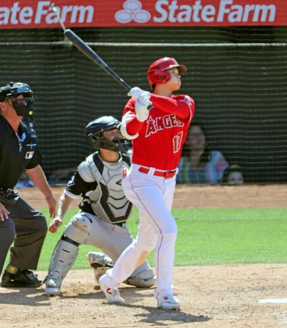 大谷翔平、キング独走２９号２ラン　松井秀超え　日本選手最多＆球団最多月間１４発