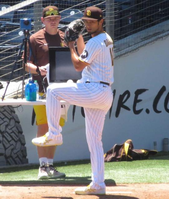 ダル　次回登板「楽しみ」体調不良から７日に復帰