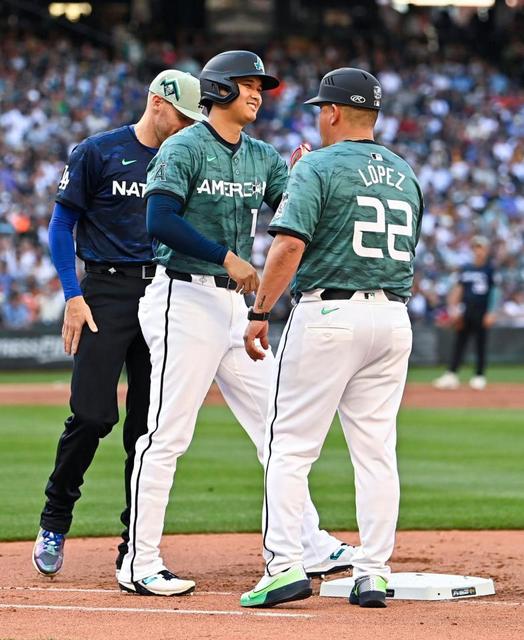 大谷翔平は球宴初本塁打ならず　ナ・リーグがディアスの逆転ＭＶＰ２ランで１１年ぶり勝利！千賀は登板機会なし