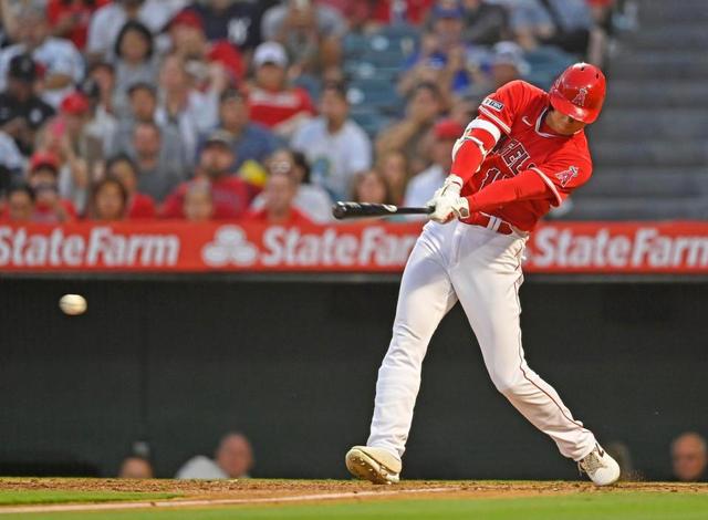 大谷翔平、日本選手初４戦連発ならずも両リーグ最多７三塁打　７戦連続安打　中押し点で連勝に貢献　エ軍５割復帰