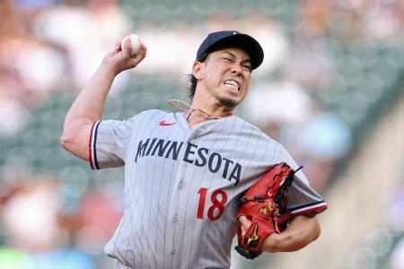 大谷４四球、エンゼルス３連勝　ダル６回無失点で７勝目