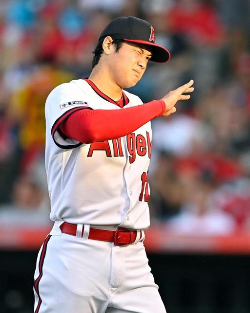 大谷翔平　自己ワーストタイ１試合３被弾　エ軍逆転直後に痛恨２ラン浴びる