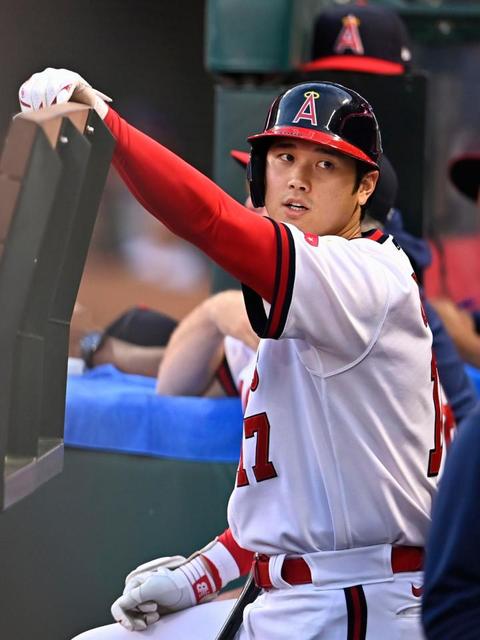 大谷翔平、３試合連続の無安打　４タコ３三振　チームも完封負けで連勝４でストップ