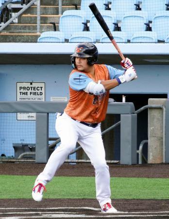 筒香、初出場で2安打1打点 米独立リーグでプレー