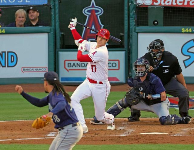 大谷翔平がまさかの１試合３三振　九回サヨナラの好機では高めのボール球に手を出す　９戦連続安打も