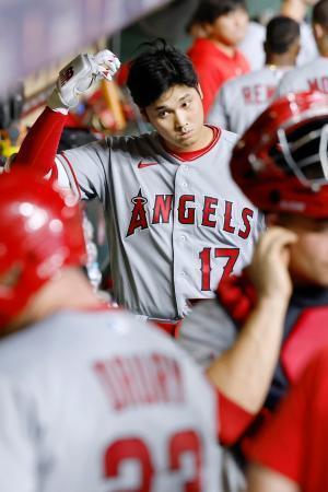 大谷、８戦不発でトップ陥落　オルソンが４１、４２号