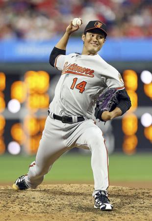 　オリオールズ・藤浪晋太郎（提供・共同通信社）