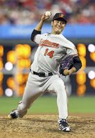 　オリオールズ・藤浪晋太郎（提供・共同通信社）