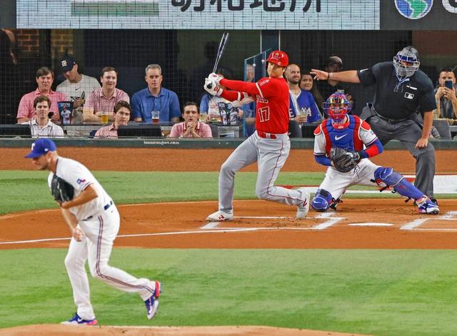 大谷翔平、レンジャーズ・シャーザーに完敗　３打数無安打２三振…サイヤング賞３度の３９歳右腕と初対決