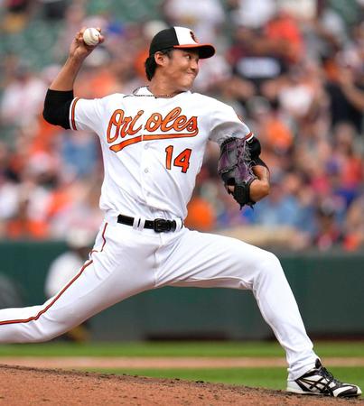 　オリオールズ移籍で存在感を発揮する（共同）