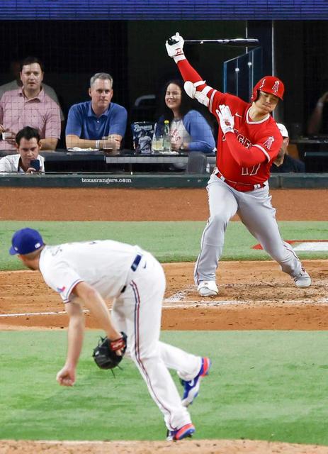 エンゼルス・大谷　サイ・ヤング右腕シャーザーに完敗　首位レンジャーズに屈辱１２失点