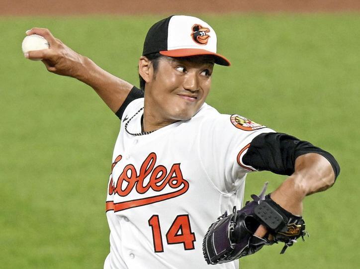 　オリオールズ・藤浪（提供・共同通信社）
