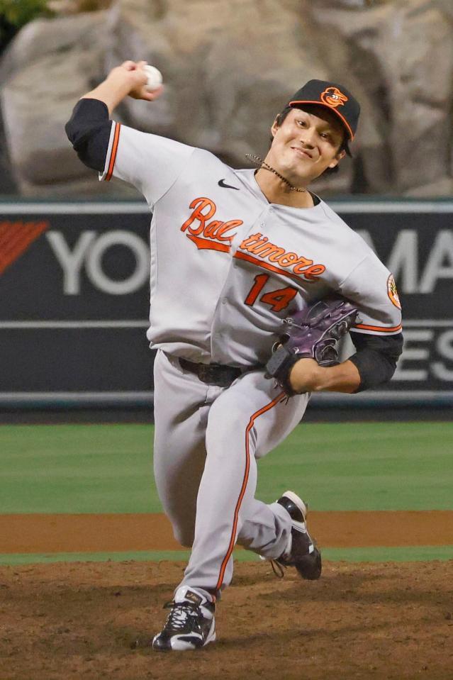 　８回に登板し、１回を１安打無失点だった藤浪