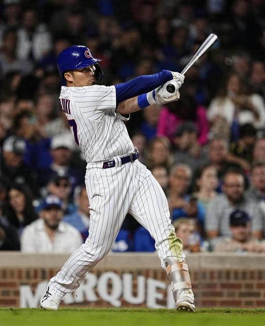 カブス・鈴木　好調キープ！フェン直三塁打　９月８試合で長打９本