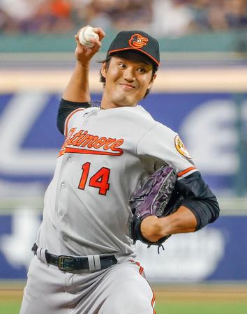 　６回に登板し、１／３回を３安打３失点だった藤浪