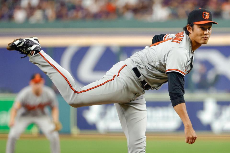 　６回に登板し、１／３回を３安打３失点だった藤浪