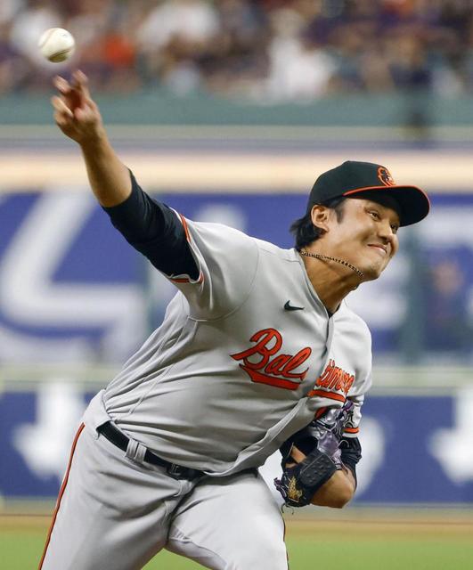 オリオールズ・藤浪　制球定まらず３安打３失点で降板　チームはムリンスの逆転弾で勝利