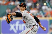 　８回から登板し、１／３回を無安打１失点だった藤浪