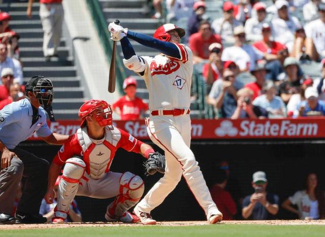 エンゼルス・大谷　日本人選手初のＨＲ王に「大変恐縮で光栄」　２位に５本差の圧巻４４発