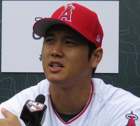 　エンゼルスの大谷