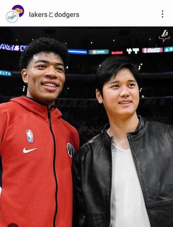 　ドジャースの公式インスタグラム（ｄｏｄｇｅｒｓ）より