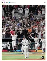 　ＭＬＢの公式インスタグラム（ｍｌｂ）より