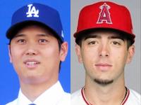 　ドジャース・大谷（左）とエンゼルス・ネト
