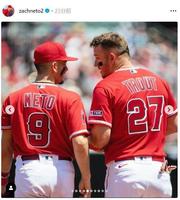 　エンゼルス・ネトのインスタグラム（ｚａｃｈｎｅｔｏ２）より