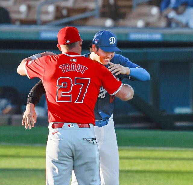 大谷翔平 トラウト エンゼルス ドジャース 30シリ 5シリ 大谷ジャーナン