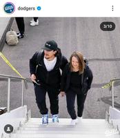 　ドジャースの公式インスタグラム（＠ｄｏｄｇｅｒｓ）から