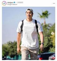 　ドジャースの公式インスタグラム（ｄｏｄｇｅｒｓ）より