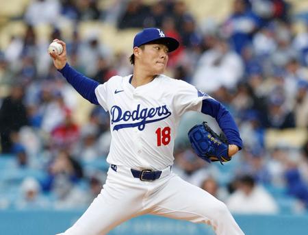 山本由伸登板試合で珍事　まさかのワンバン打ちでＭＬＢ公式＆現地が混乱　空振り三振から捕ゴロに記録修正　４４球で３回無失点