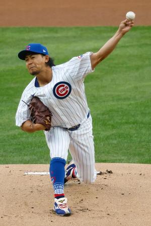 　ロッキーズ戦に先発でメジャー初登板し、６回を２安打無失点で初勝利を挙げた今永