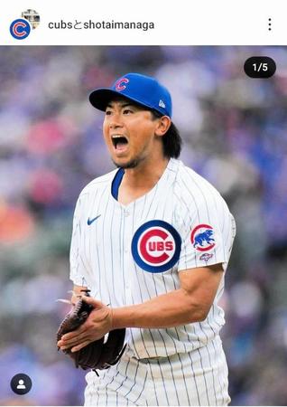 　カブスの公式インスタグラム＠ｃｕｂｓより
