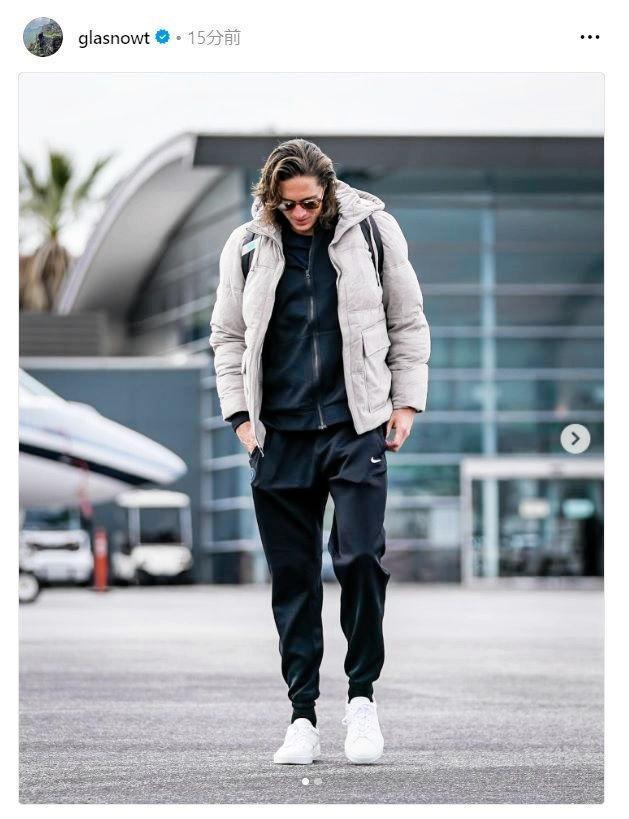 　ドジャース・グラスノーのインスタグラム（ｇｌａｓｎｏｗｔ）より