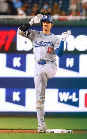大谷翔平　二塁打３本、自身月間最多１２本目　両リーグトップ、打率・３７１＆３９安打