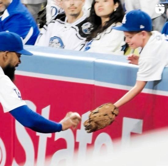 　ドジャースの公式インスタグラム＠ｌｏｓｄｏｄｇｅｒｓより