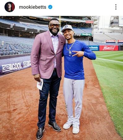 　ムーキー・ベッツのインスタグラム（ｍｏｏｋｉｅｂｅｔｔｓ）より 