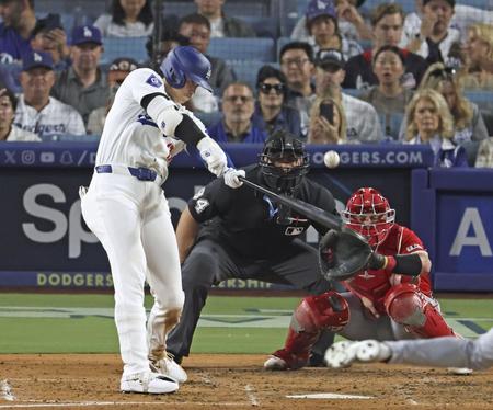 大谷翔平 古巣エンゼルスから2戦連続22号先制2ラン 28球団目制覇