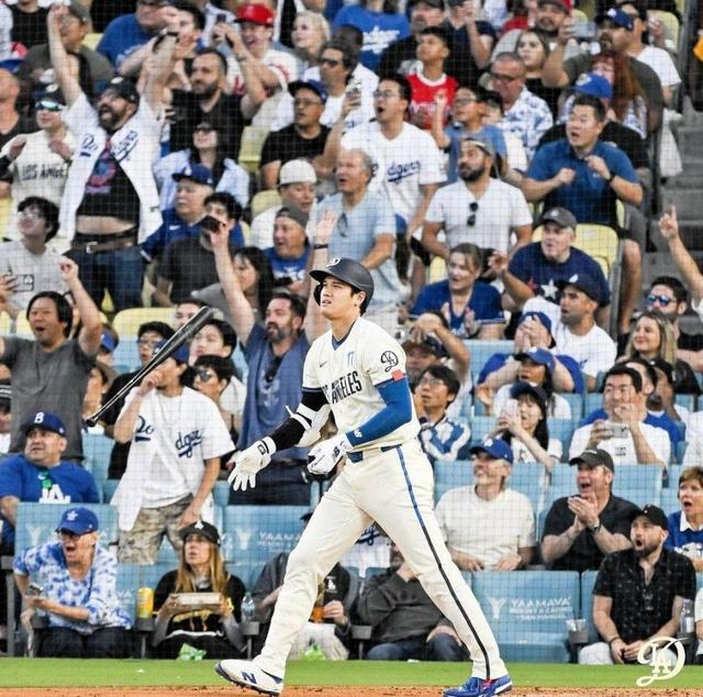 大谷翔平の3戦連発 本拠地ファンの口があんぐり 歓喜のガッツポーズも