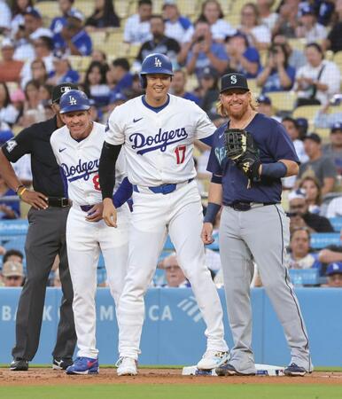 ドジャース　連勝でＭＬＢ最高勝利数に！マンシーが復帰即一発で打線に厚み　大谷翔平は１安打１四球で３戦連発ならずも